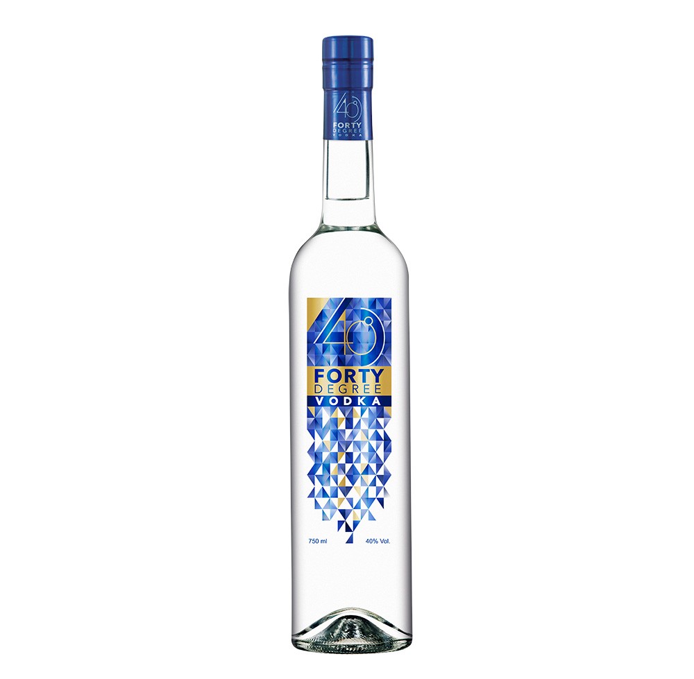 VODKA FORTY  x 750 ML