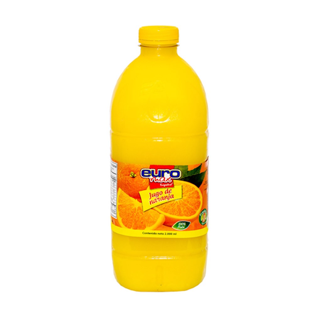 JUGO NATURAL NARANJA EUROMAX  x 2000ML