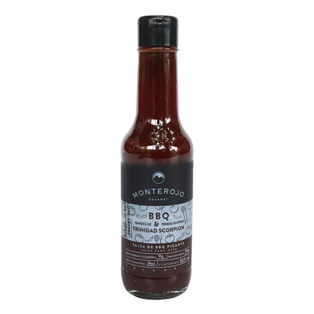 SALSA GOURMET PICAT BBQ MONTE ROJO*165ML