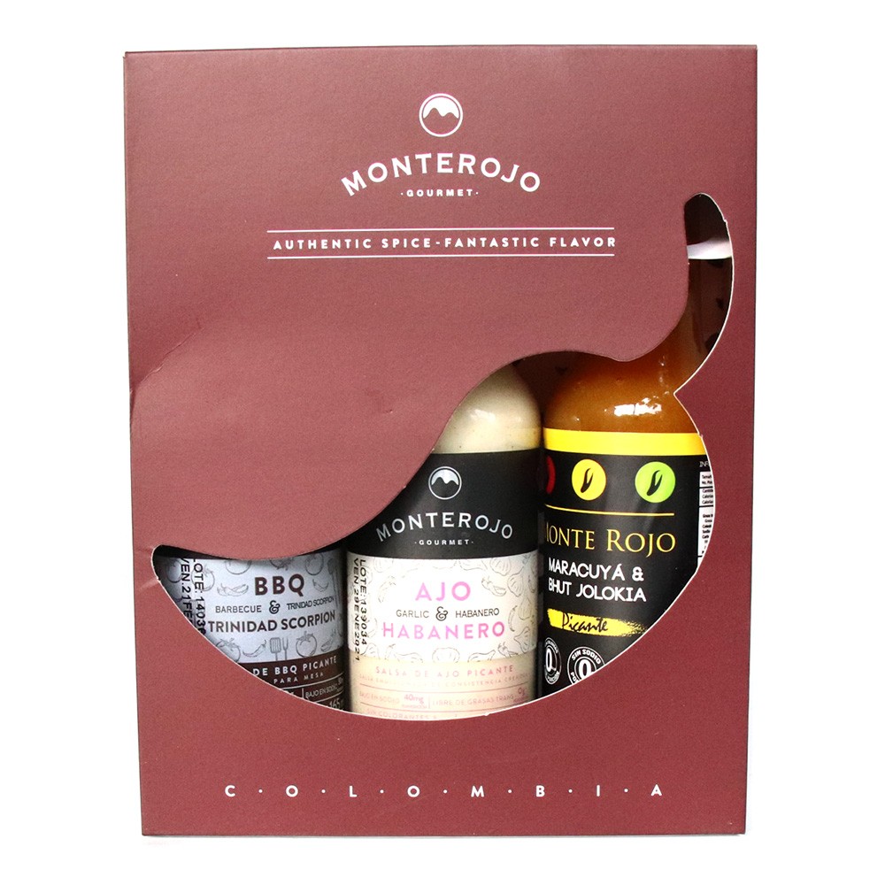 SALSAS  MONTE ROJO 3UND  x 165ML