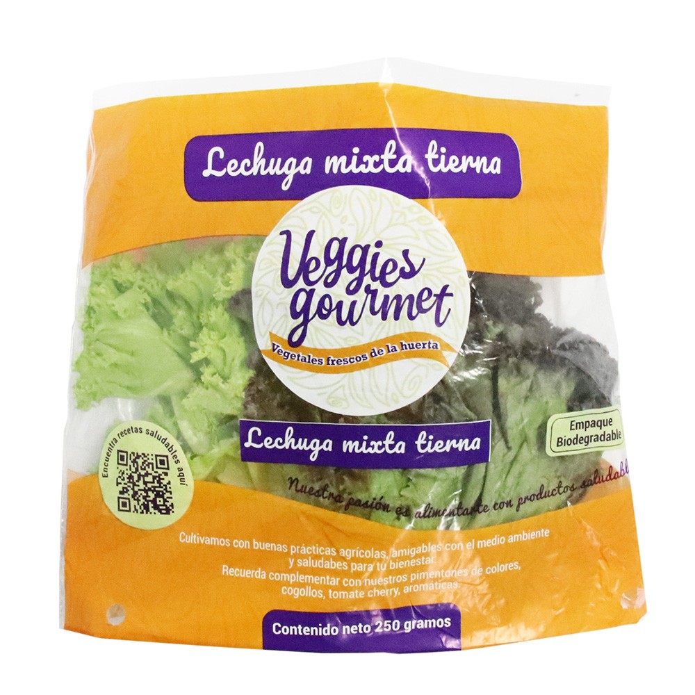 MIX DE LECHUGAS TIERNAS VEGGIES GOURMET