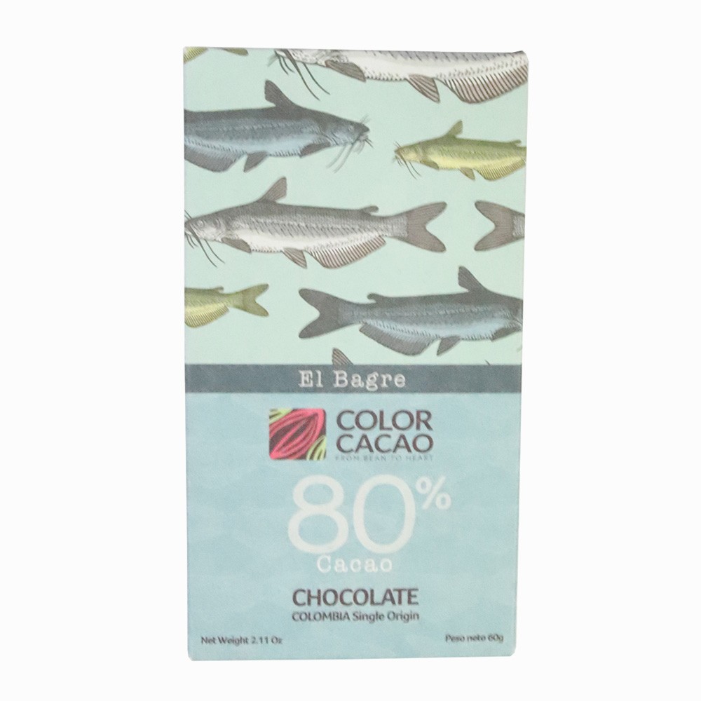 CHOCOLATE COLOR CACAO 80%  x 60gr