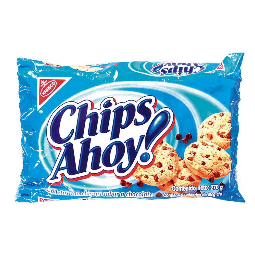 GALLETA CHIPS AHOY  6UND  x 270GR