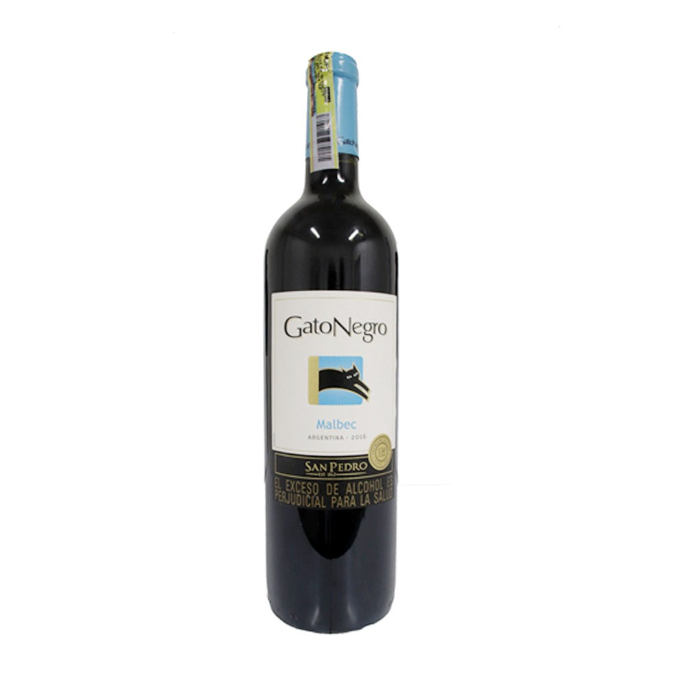 VINO TTO MALBEC GATO NEGRO  x 750ML