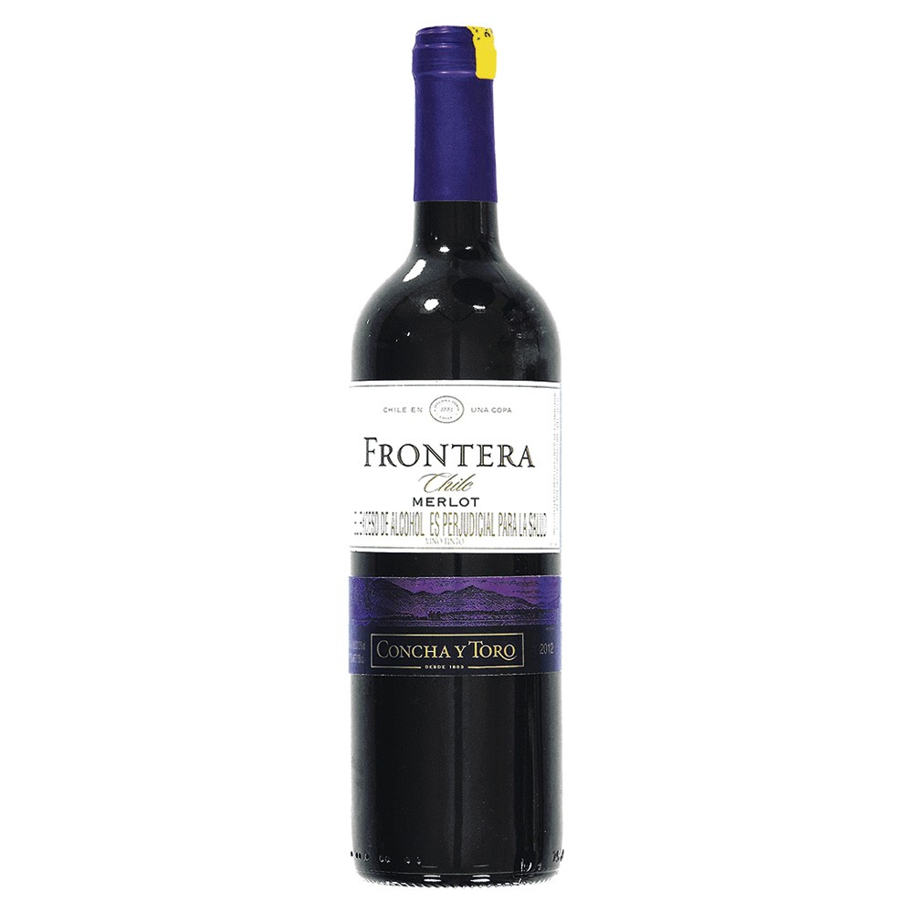 VINO TTO MERLOT FRONTERA x 750ML