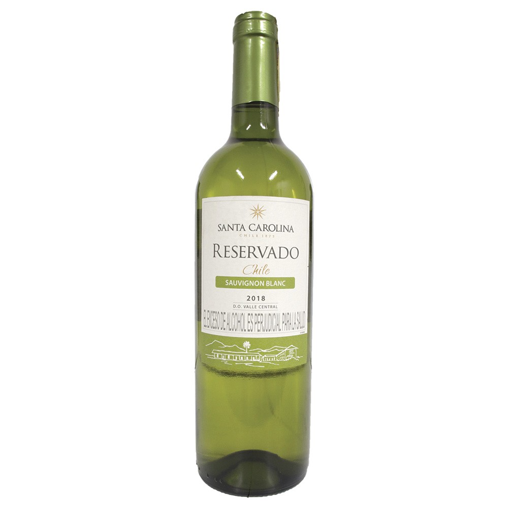 VINO RES BCO SAUVIG SANTA CAROLINA*750ML