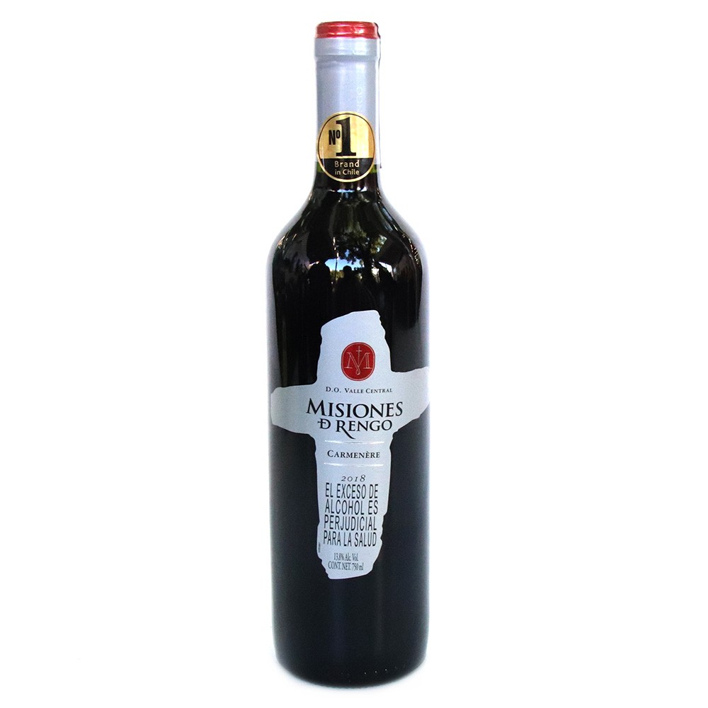VINO TTO CARMENE MISIONES DE RENGO*750ML