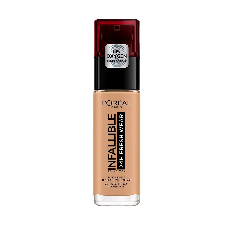 Base Loreal Paris Infaillible Fresh Wear -  260 Soleil Dore/Golden30 Ml