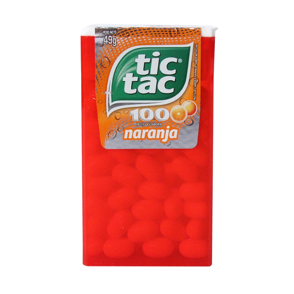 TIC TAC NARANJA  x 100GR