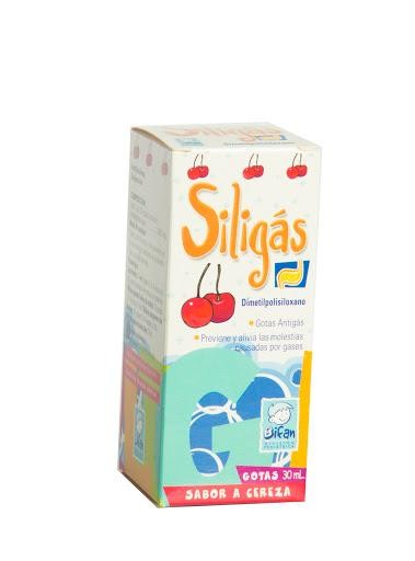 Siligás Cereza Gotas Frasco x30Ml. Bifan Dimetilpolisiloxano