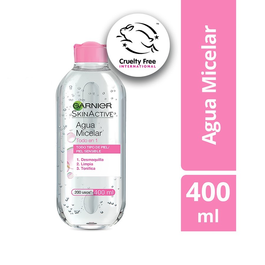 Agua Micelar Original Garnier Skin Active x 400Ml