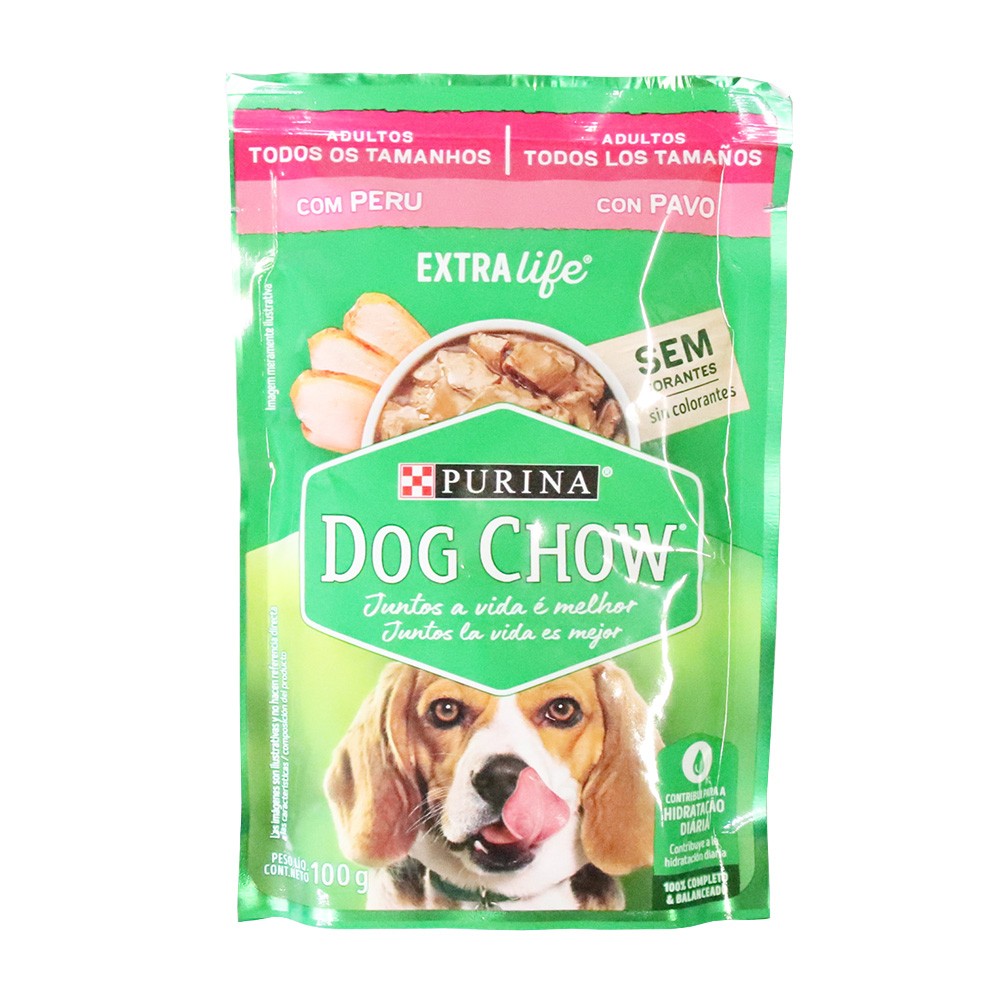 DOG CHOW ADULTO PAVO X 100GR