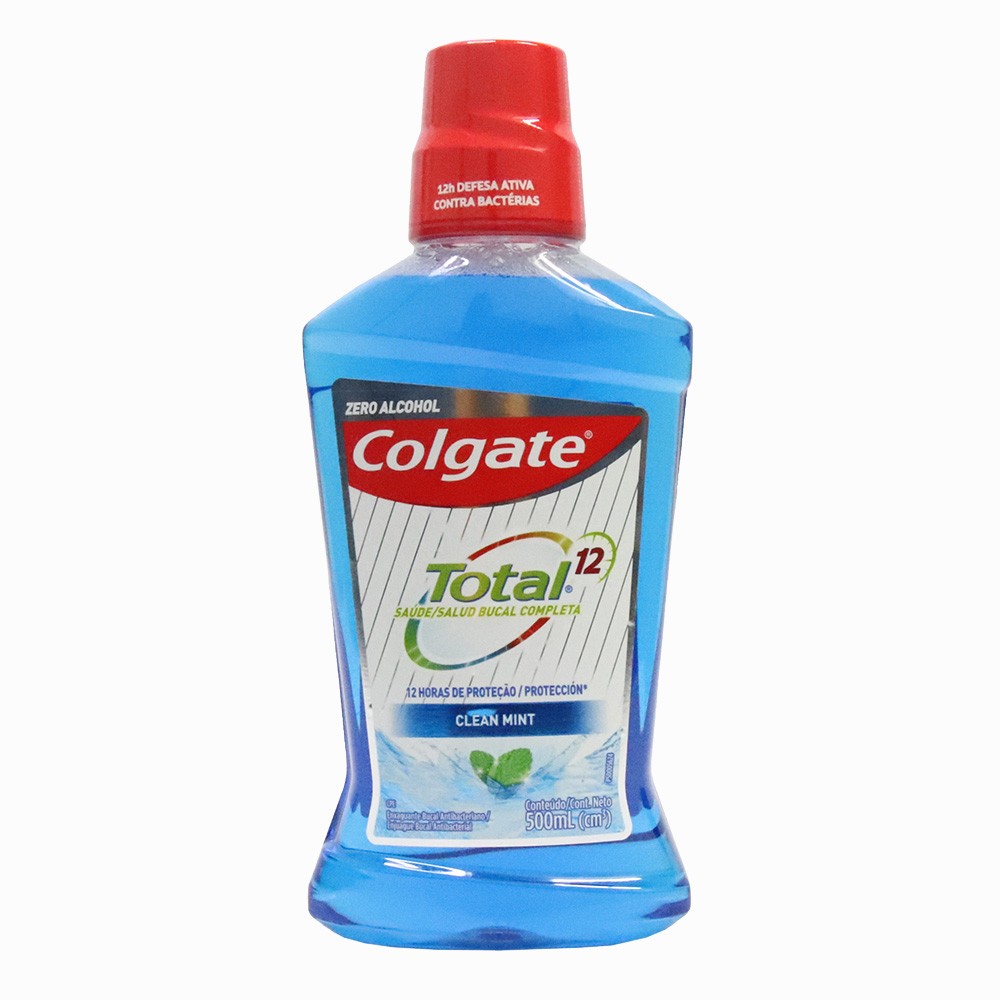 ENJUAGUE BUCAL CLEAN COLGATE*500ML