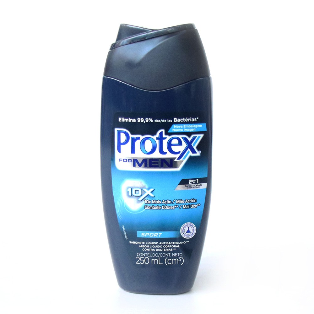 JABON LIQUIDO MEN SPORT PROTEX   x 250ML