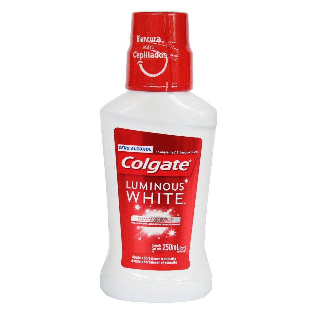 ENJUAGUE BUCAL LUMINOUS WHITE  x 250ML
