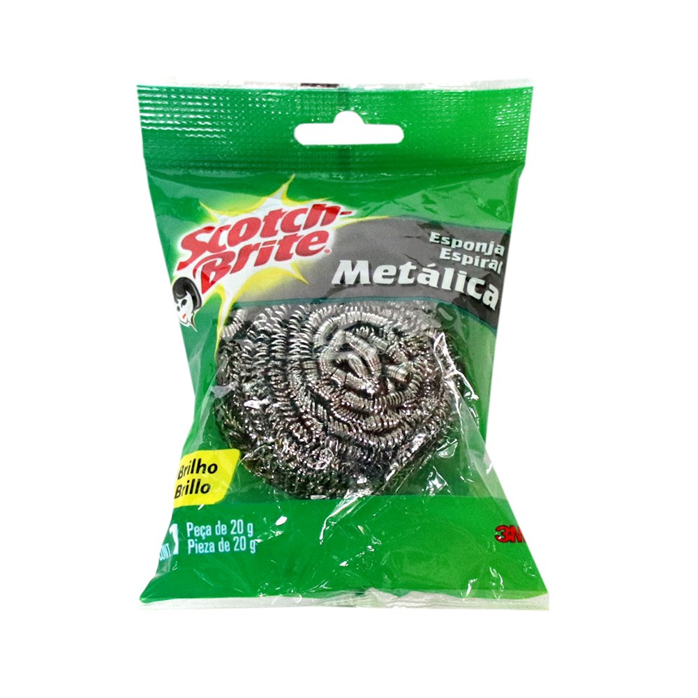 ESPONJA DE ACERO INEX SCOTH BRITTE  x 1U
