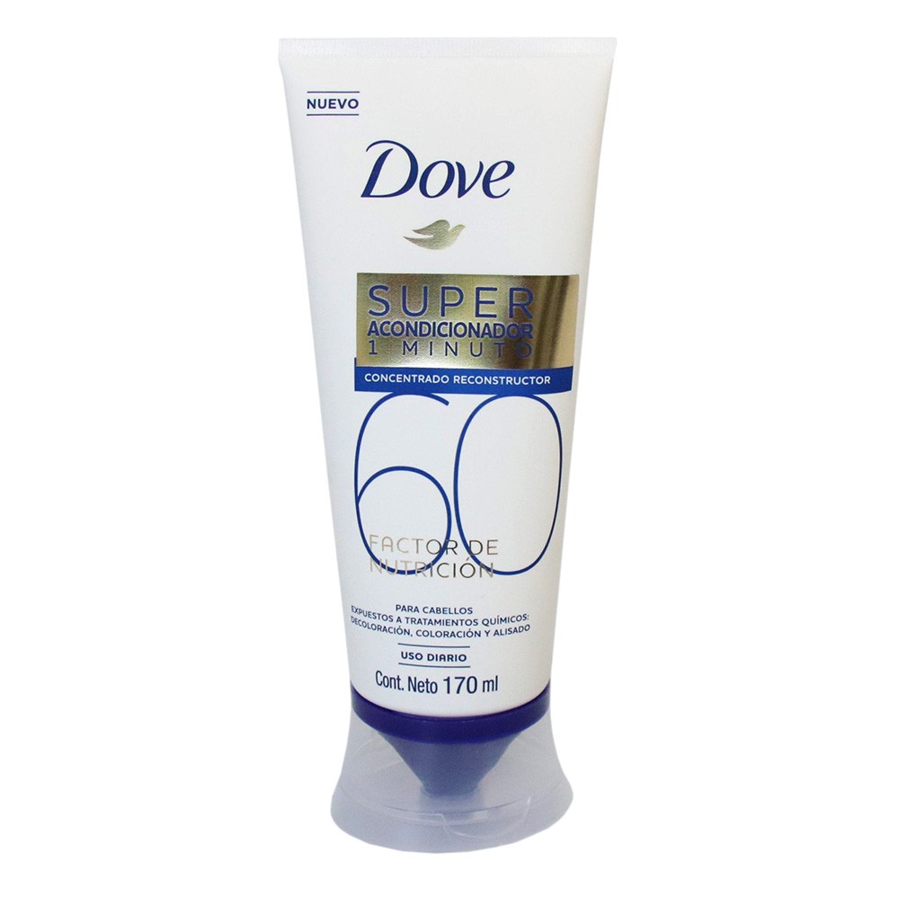 ACONDICIONADOR SUP DOVE FACTOR 60*170ML