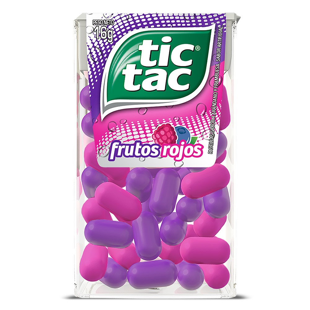 TIC TAC FRUTOS ROJOS*33GR