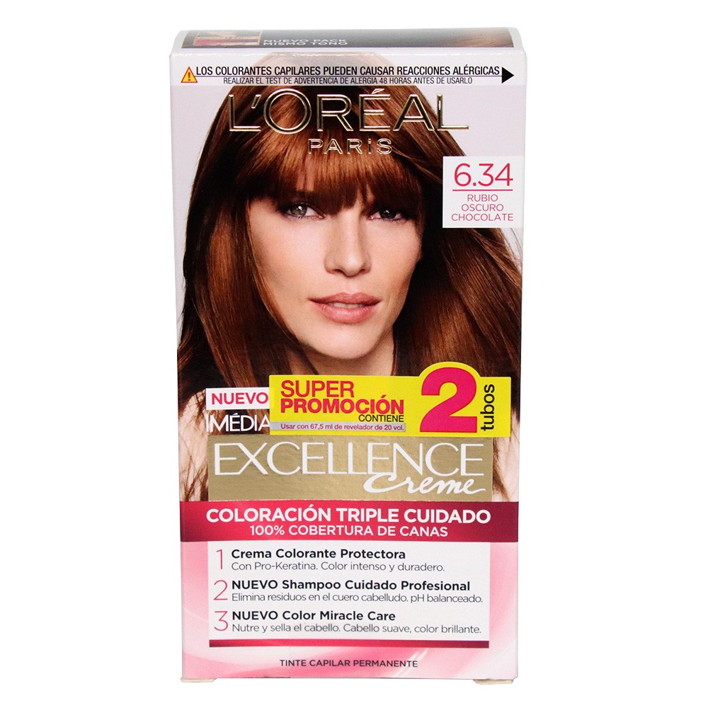 EXCELLENCE X 2 TUBOS TONO 6.34