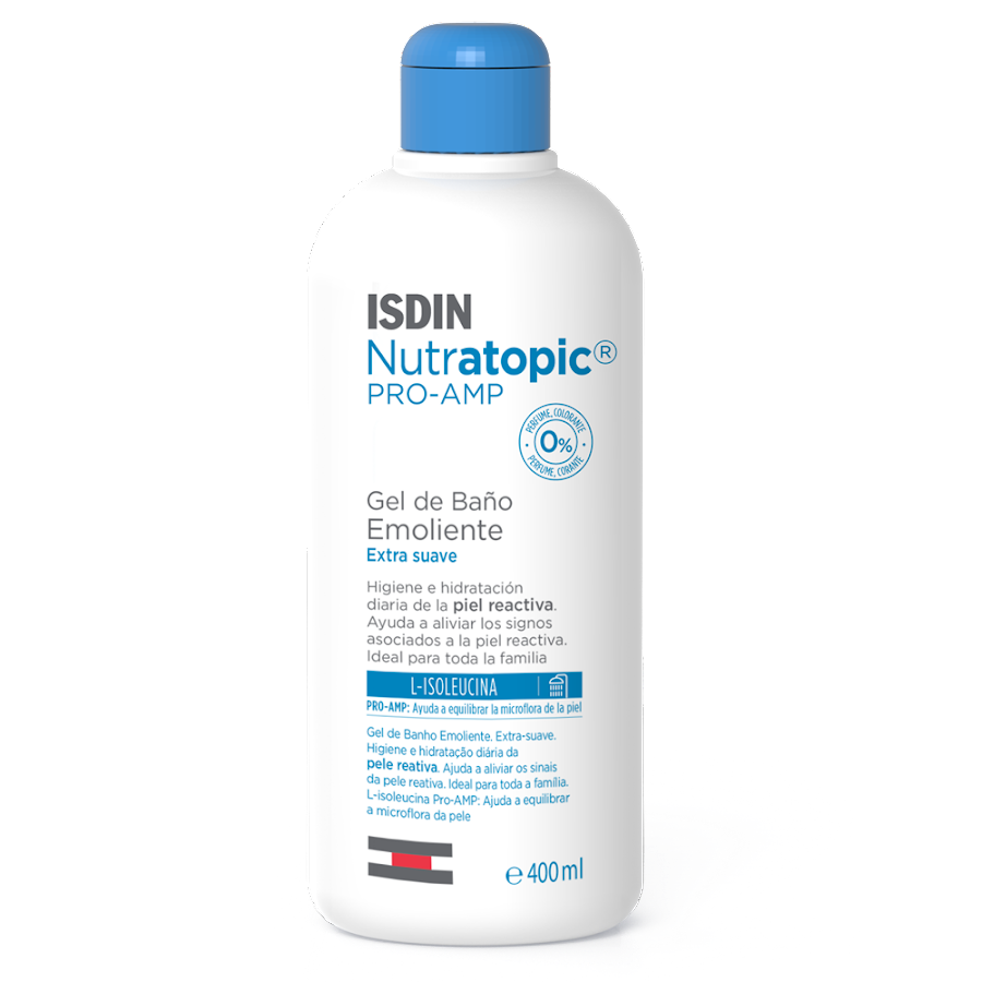 Gel de Baño Emoliente NUTRATOPIC ISDIN x 400ml