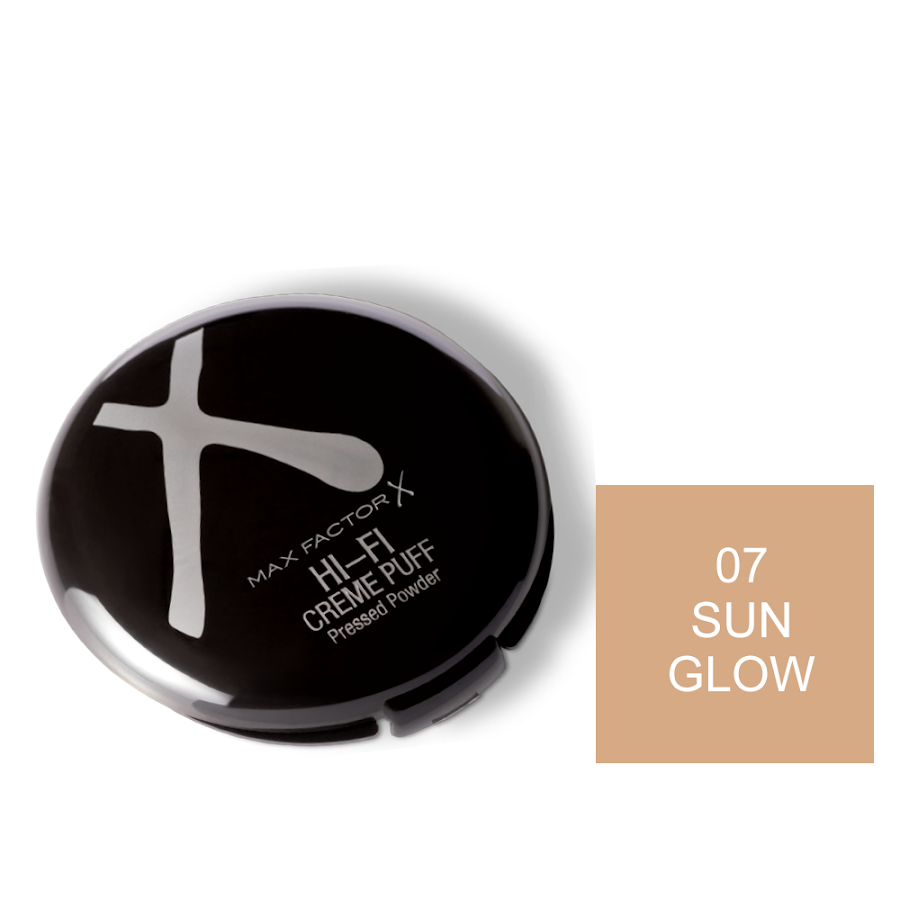Oferta Polvo MAX FACTOR HI-FI Creme Puff Pressed Sunglow Pr.Esp.x1Und
