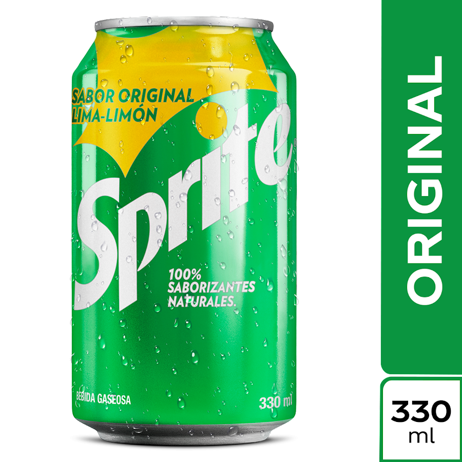 Gaseosa Sprite Original Lata x 330Ml