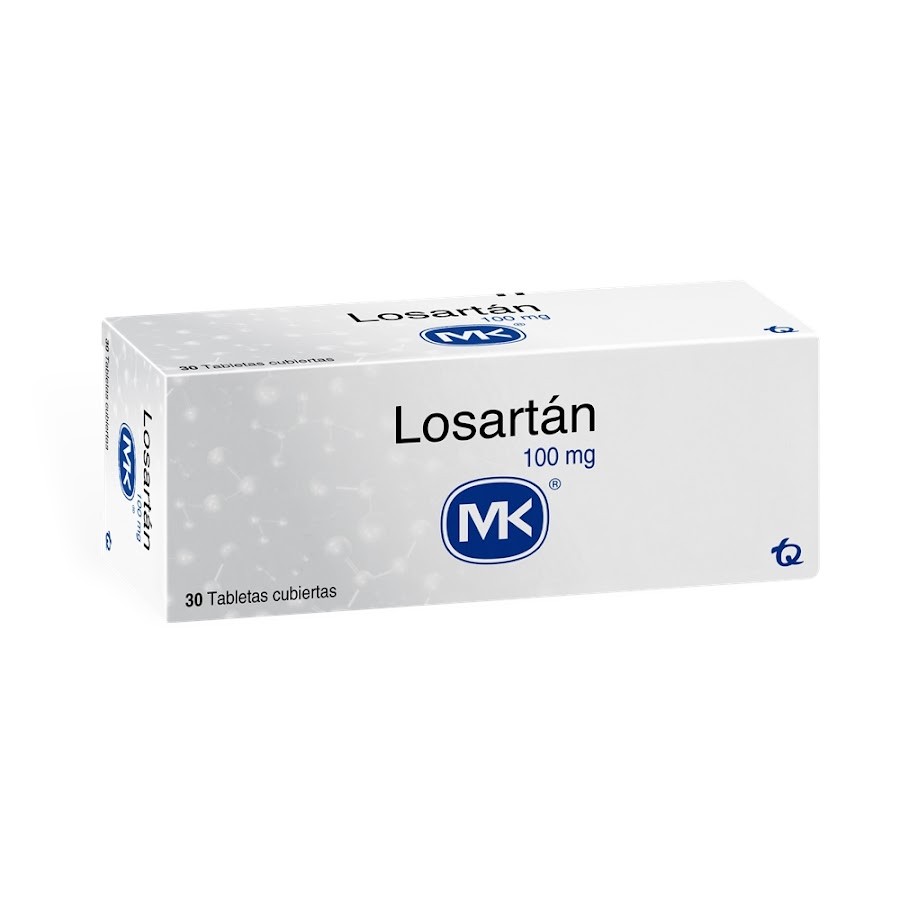 Losartan 100Mg MK Caja x 30Tab