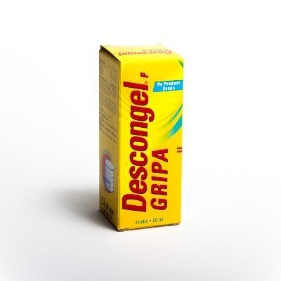 Descongel F Gripa Jarabe X60Ml Cha Loratadina Fenilefrina Acetaminofén