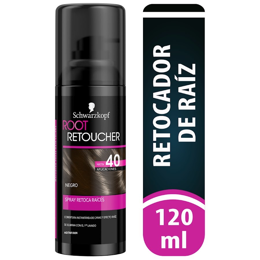 Retoca Raices Root Retoucher Negro spray x120ml