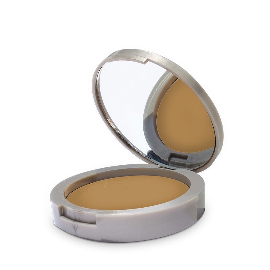Polvo Facial Compacto Ana Maria Aclarante y Humectante Cocoa SPF 20+ x 15Gr