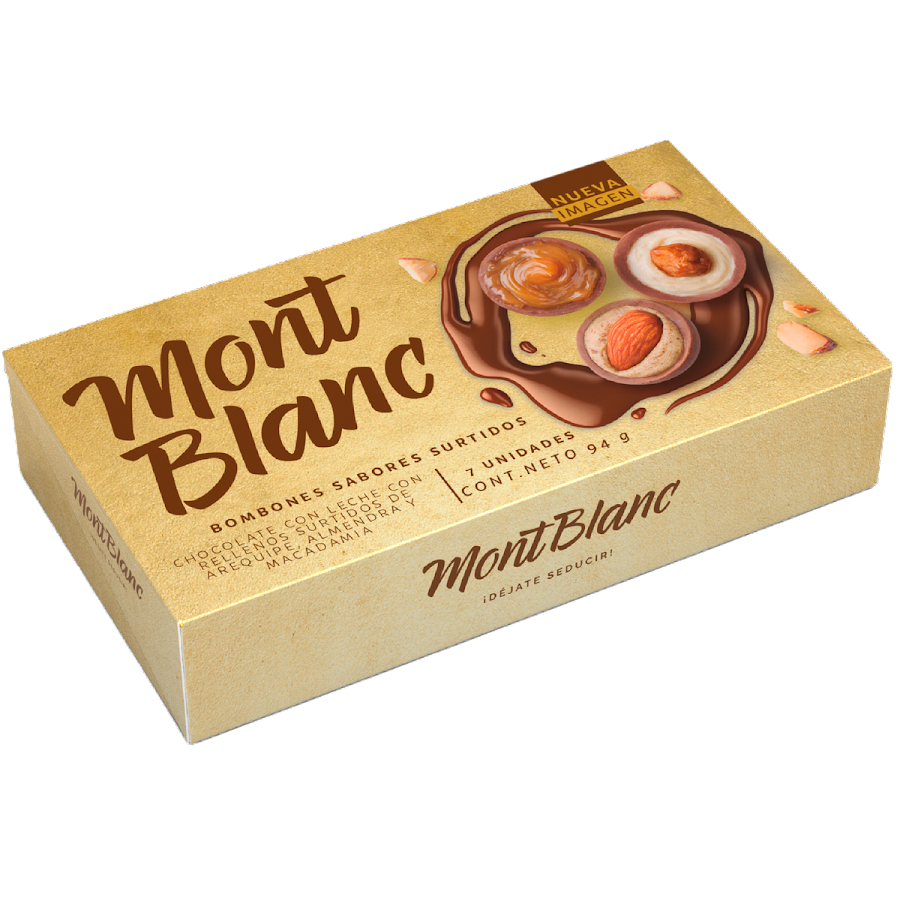 Chocolate Montblanc Bombones Surtidos Caja x 7Und