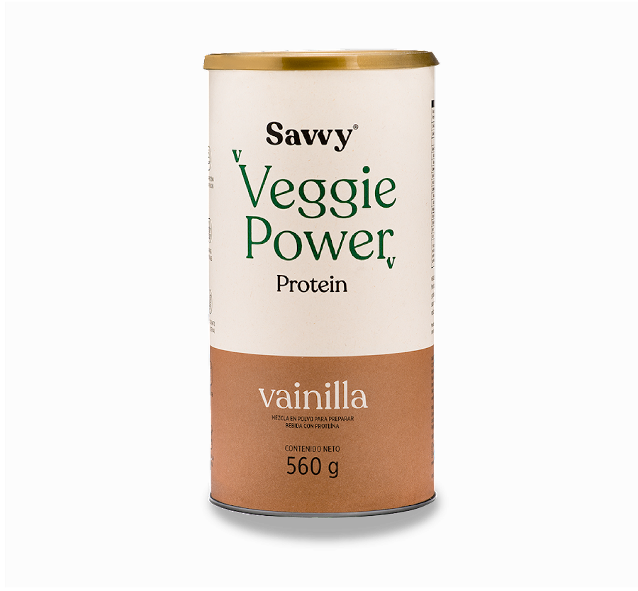 Veggie Power Vainilla Savvy x 560Gr