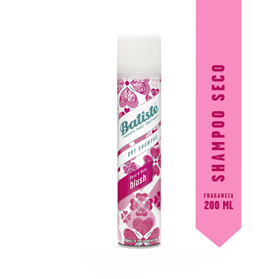 SHAMPOO BATISTE CABELLO SECO BLUSH SEDUCCIÓN FLORALX200ML