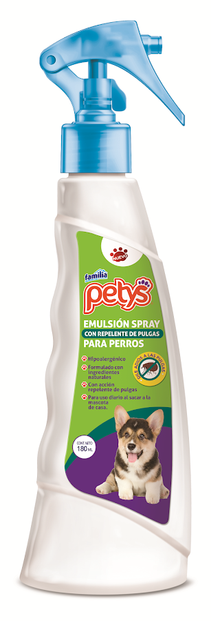 Repelente Petys Para Pulgas En Spray X180ml
