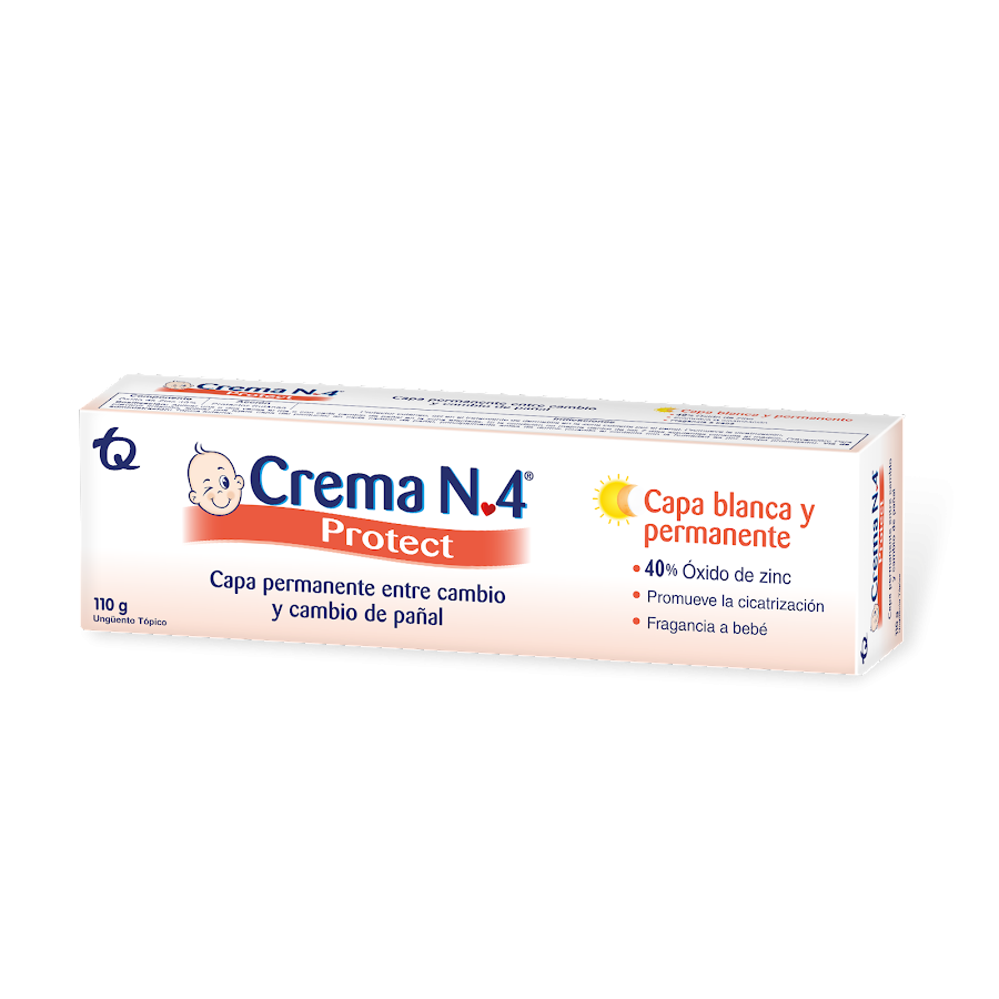 Crema N4 Protect Anti pañalitis Tubo x110G