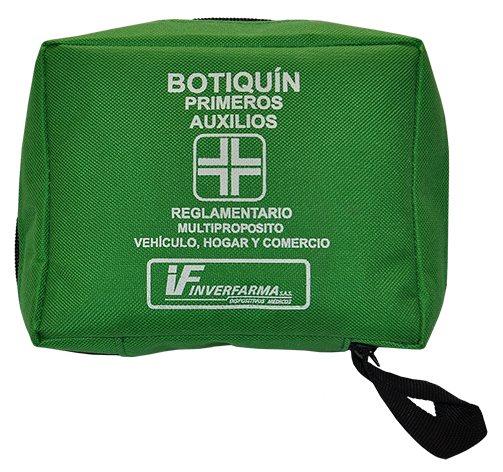 Botiquin Personal Primeros Auxilios Inverfarma Estuche x 1 Unidad
