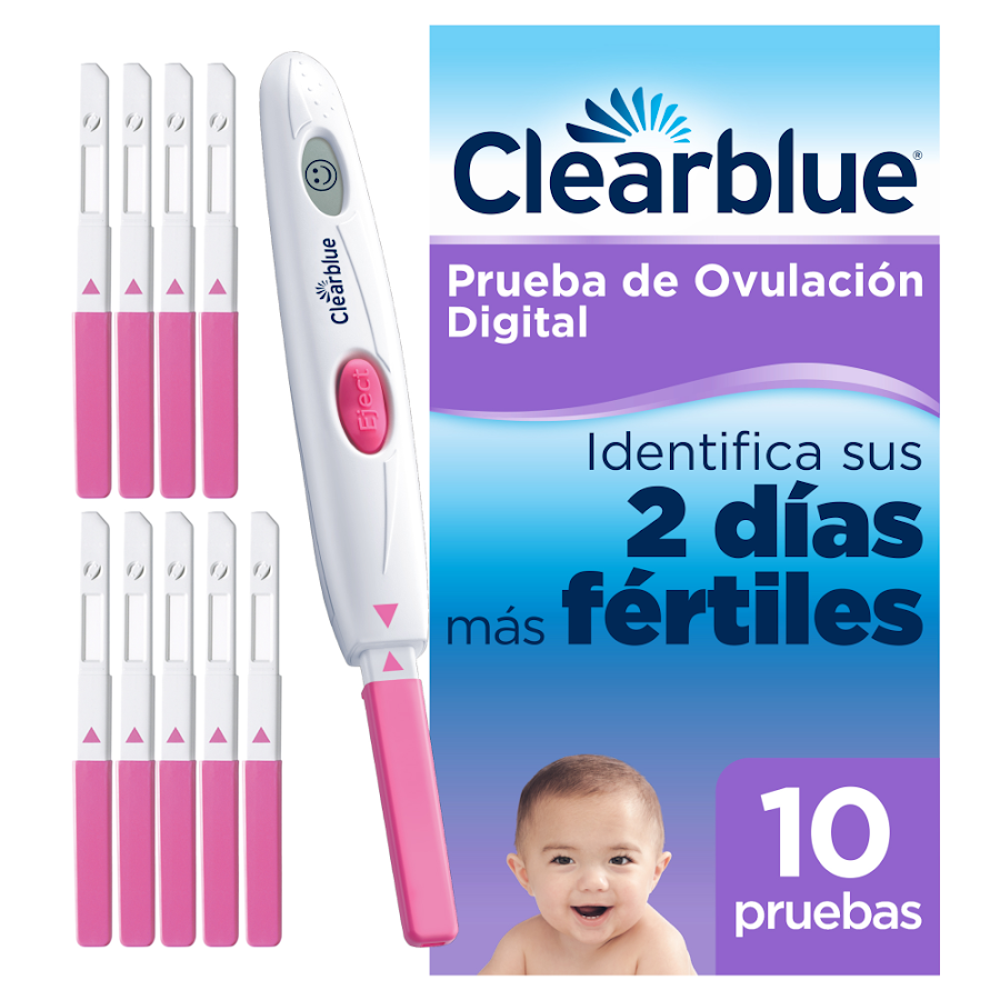 Clearblue Digital Prueba De Ovulación 10 Und