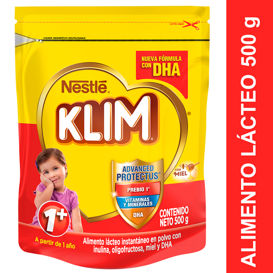 ALIMENTO LÁCTEO KLIM 1+ FORTIPROTECT X500G