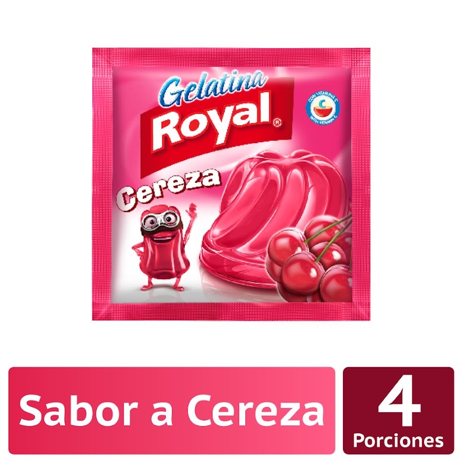 Gelatina Royal Sabor a Cereza x 40Gr