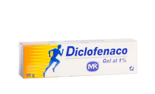 Diclofenaco MK 1% Gel Tubo x50g