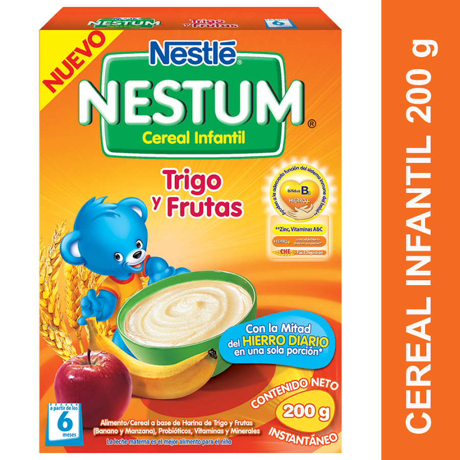 Cereal Nestum De Trigo Y Frutas X 200g