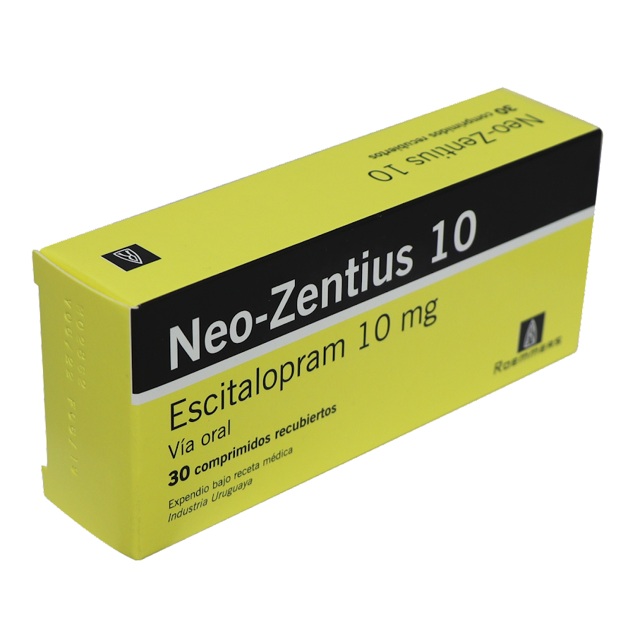 Neo Zentius 10 Escitalopram 10Mg Roemmers Caja x 30Tab
