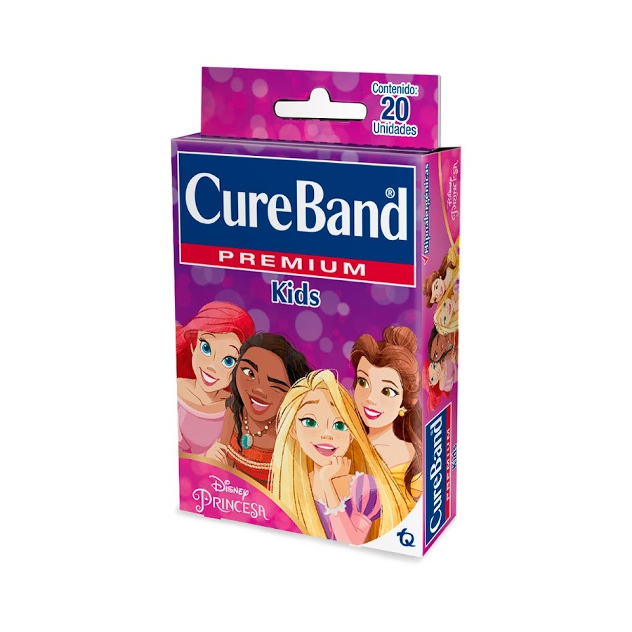 Curas Cure Band Premium Kids Princess Caja x20 Und