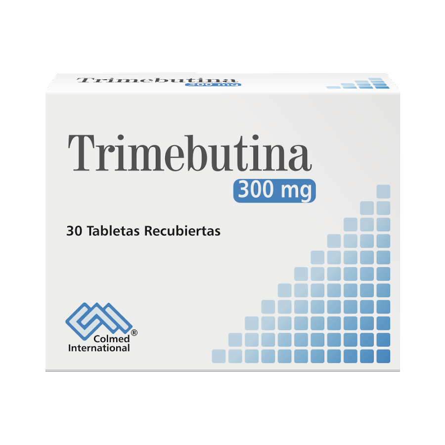 Trimebutina 300 mg Colmed Caja x 30 Tabletas Recubiertas