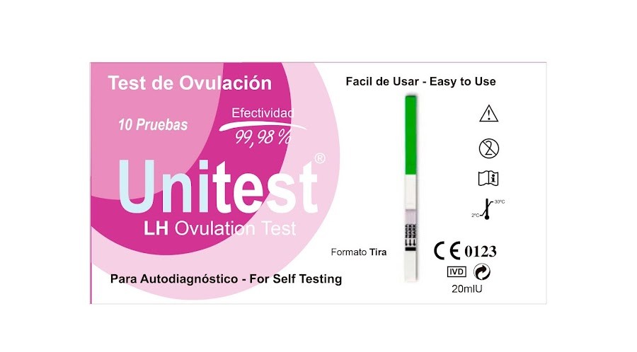 Prueba de Ovulacion en Tira Unitest Caja x 10Und