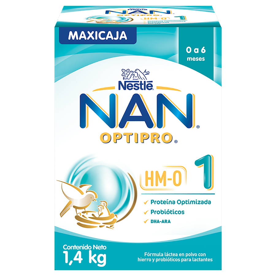 Formula Infantil NAN 1 Optipro HMO X1400g