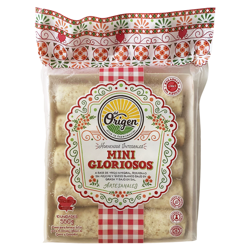 Pasabocas Horneados Mini Gloriosos del Origen x 550gr