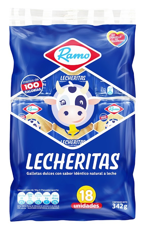 GALLETAS RAMO LECHERITAS X18PAQ. X342GR