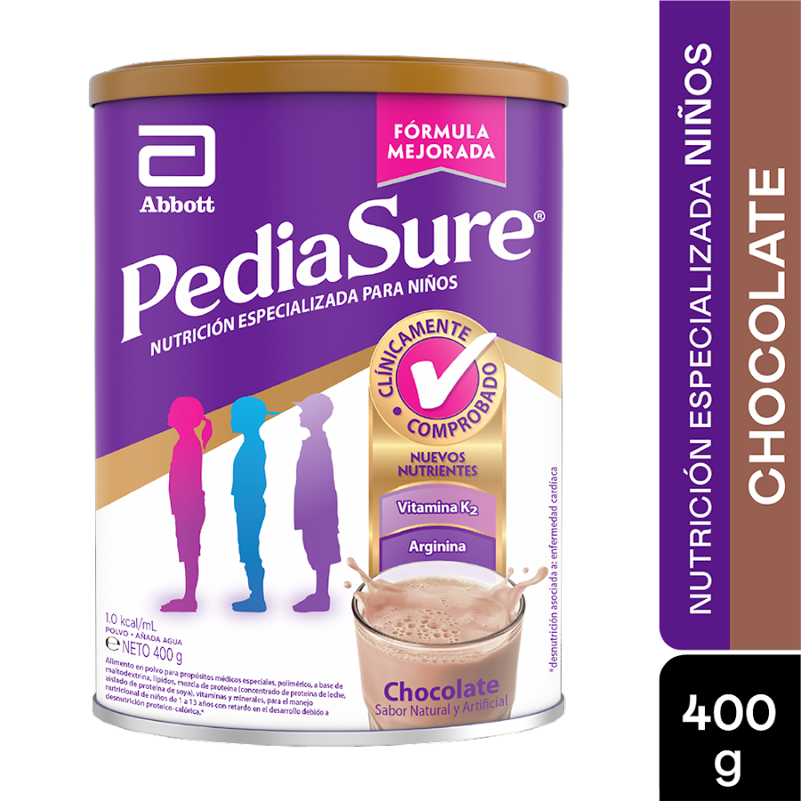PEDIASURE NIÑOS CHOCOLATE X400G