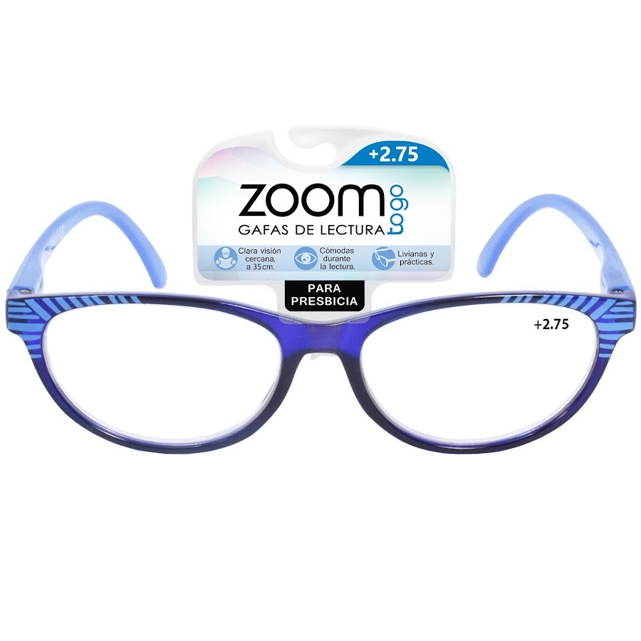 Gafas Zoom Togo Lectura Sin Aro 1 Aumento 2.75 X1 Und